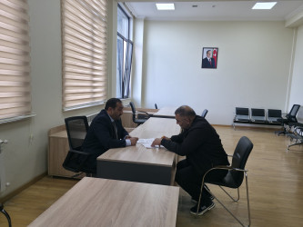 Tərtər Rayon İcra Hakimiyyətində mütəmadi olaraq vətəndaşların müraciətləri dinlənilir