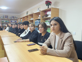 Tərtərdə "20 sentyabr - Dövlət Suverenliyi Günü" münasibəti ilə dəyirmi masa keçirilib