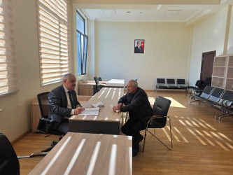 Tərtər Rayon İcra Hakimiyyətində mütəmadi olaraq vətəndaşların müraciətləri dinlənilir