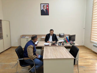 Tərtər Rayon İcra Hakimiyyətində mütəmadi olaraq vətəndaşların müraciətləri dinlənilir