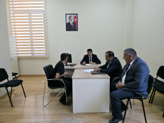 Tərtər Rayon İcra Hakimiyyətində vətəndaşların müraciətləri dinlənilib