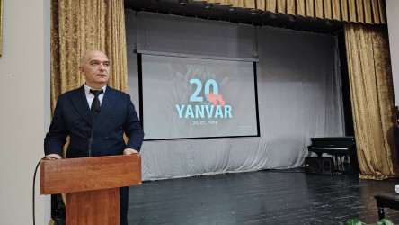 Tərtərdə 20 Yanvar faciəsinin 36-cı ildönümünə həsr olunmuş film nümayiş etdirilib