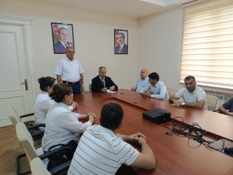 Əhalinin sağlam həyat tərzi və davranış risk amilləri ilə bağlı maarifləndirici tədbir keçirilib