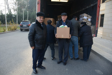 Tərtərdə Ağsaqqallara bayram sovqatı paylanıb