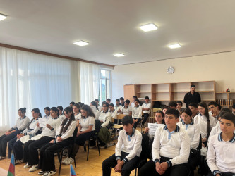 Tərtərdə “Konstitusiya və Suverenlik İli-2025”  “Uşaq hüquqları aylığı” çərçivəsində “Dövlətimin tam hüquqlu vətəndaşıyam” və “Uşağın ailədə və cəmiyyətdə hüquqları” mövzusunda tədbir keçirilib
