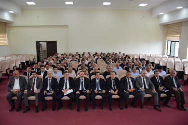 Сəzaçəkmə müəssisələrindən azad olunmuş şəxslərin cəmiyyətə inteqrasiyası və sosial adaptasiyası mövzusunda tədbir keçirilib.