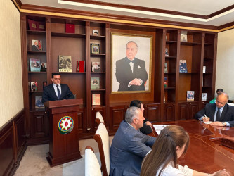 Tərtərdə Ümummilli Liderin anım gününə həsr edilmiş tədbir keçirilib