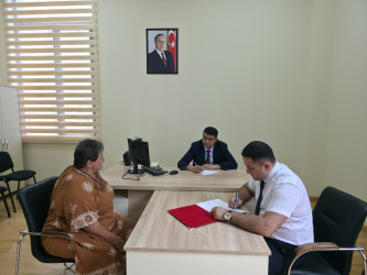 Tərtər Rayon İcra Hakimiyyətində vətəndaşların müraciətləri dinlənilib