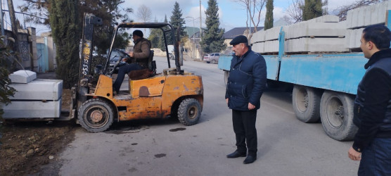 Tərtər şəhərində abadlıq-quruculuq işləri davam etdirilir