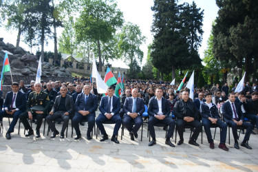 Tərtərdə Ümummilli Lider Heydər Əliyevin anadan olmasının 103-cü ildönümünə həsr olunmuş konsert proqramı təşkil olunub