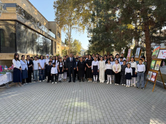 Tərtərdə “Konstitusiya və Suverenlik İli çərçivəsində və 8 noyabr - Zəfər Gününün beşinci ildönümü ilə bağlı rəsm və əl işlərindən ibarət müsabiqə keçirilib