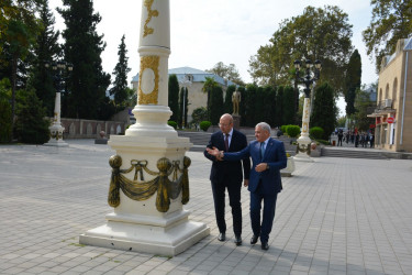 Dövlət Şəhərsalma və Arxitektura Komitəsinin sədri Anar Quliyev Tərtər şəhərində vətəndaşları qəbul edib.