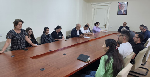 Tərtərdə “İnsan hüquq və azadlıqlarının mahiyyəti” mövzusunda maarifləndirici tədbir keçirilib
