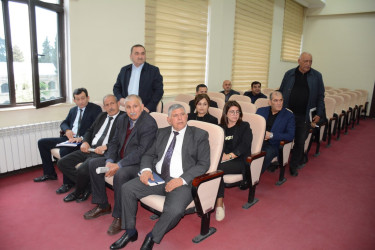 Tərtər Rayon İcra Hakimiyyətində növbəti aparat müşavirəsi keçirilib