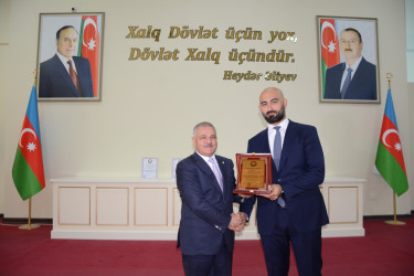 Qarabağ Regional Memarlıq və Şəhərsalma Baş idarəsinin yaradılmasının dördüncü ili münasibəti ilə tədbir keçirilib