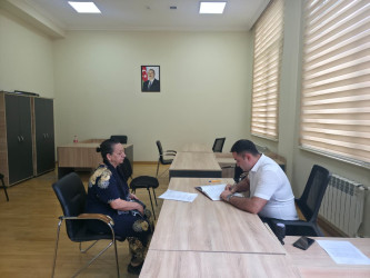 Tərtər Rayon İcra Hakimiyyətində mütəmadi olaraq vətəndaşların müraciətləri dinlənilir