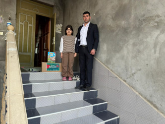 Heydər Əliyev Fondu Vətən Müharibəsi şəhidlərinin övladlarına ərzaq yardımı göndərib