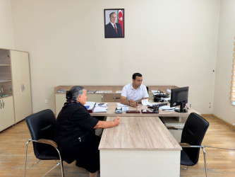 Tərtər Rayon İcra Hakimiyyətində mütəmadi olaraq vətəndaşların müraciətləri dinlənilir