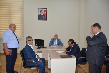 İcra başçısı tərəfindən növbəti dəfə vətəndaşların müraciətləri dinlənilib
