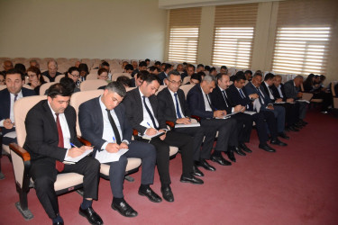 Tərtərdə RİH əməkdaşları üçün “İcra hakimiyyətlərində kibermaarifləndirmə və süni intellektdən təhlükəsiz istifadə” mövzusunda təlim keçirilib