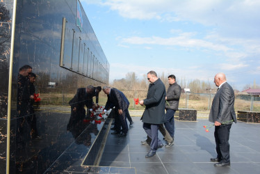 Rayon rəhbərinin növbəti səyyar-qəbul görüşü Sarov kəndində keçirilib