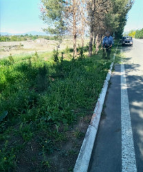 Tərtər şəhəri ərazisində abadlıq və təmizlik işləri görülüb