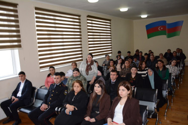 Tərtərdə “Təhsildən yayınma hallarının qarşısının alınması məqsədilə nəzarətin gücləndirilməsi” mövzusunda maarifləndirici tədbir keçirilib