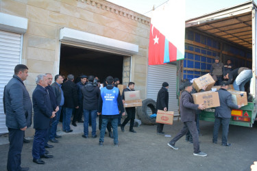 Tərtərlilər Türkiyədə zəlzələdən ziyan çəkmiş bolgələrə yardım aksiyasına qoşulublar