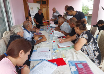 Buruc kəndində “Tullantıların bələdiyyə - icma əsaslı idarə edilməsi modeli üzrə maarifləndirmə tədbirləri” layihəsi çərçivəsində təlim keçirilib