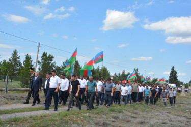 Birinci Qarabağ müharibəsinin şəhidi Fəqan Yaqubov Tərtərdə dəfn olunub