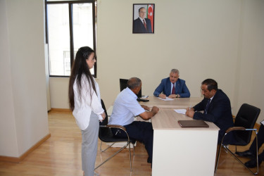 İcra başçısı tərəfindən növbəti dəfə vətəndaşların müraciətləri dinlənilib
