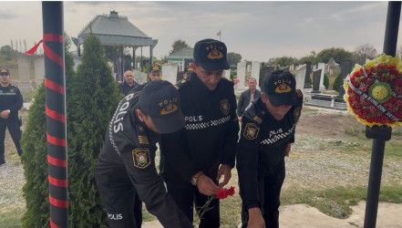 Vətən Müharibəsi şəhidi Məhərrəmli Fuadın şəhadətə qovuşmasının 6-cı ildönümü münasibətilə məzarı ziyarət olunub