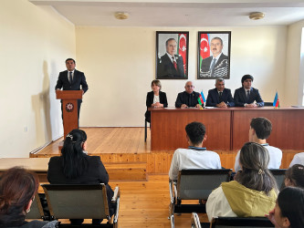 Tərtərdə “Uşaq hüquqları aylığı” çərçivəsində  “Uşaq hüquqlarının müdafiəsi və mənəvi məsuliyyət”  mövzusunda tədbir keçirilib