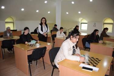 Tərtərdə  “Böyük irsin sahibi” adlı inşa-yazı müsabiqəsi keçirilib
