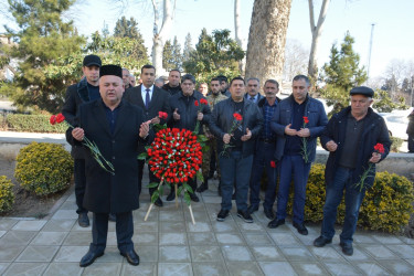 Tərtərdə Azərbaycanın Milli Qəhrəmanı Elman Hüseynovun doğum günü münasibəti ilə tədbir keçirilib