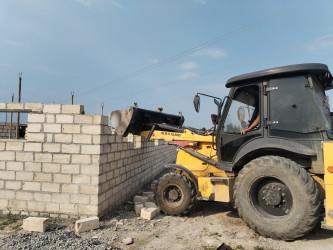 Tərtərdə qanunsuz inşa edilən obyekt aşkarlanaraq söküntüsü təmin edilib