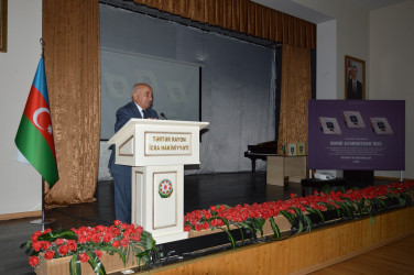 Tərtərdə “Qərbi Azərbaycan İrsi” kitabının I cildinin təqdimat mərasimi keçirilib