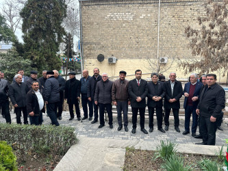 Tərtərdə Azərbaycanın Milli Qəhramanı Vəzir Orucovun anım mərasimi keçirilib