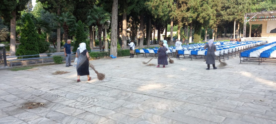 Tərtər şəhəri ərazisində iməclik aksiyası keçirilib