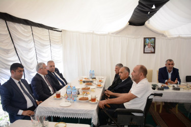Rayon rəhbəri Birinci Qarabağ müharibəsi əlilinin atası, kənd ağsaqqalı, Yaqub Abdullayevin yas mərasimində iştrak edib