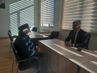Tərtər Rayon İcra Hakimiyyətində mütəmadi olaraq vətəndaşlar qəbul edilir, onların problemlərinin həlli istiqamətində əməli addımlar atılır.