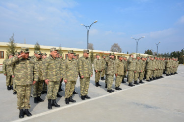 Tərtərdə yerləşən N nömrəli hərbi hissədə Novruz şənliyi keçirilib