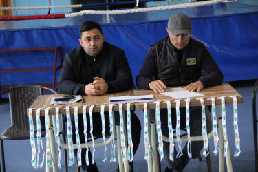 Tərtərdə sərbəst güləş üzrə rayon turniri keçirilib.