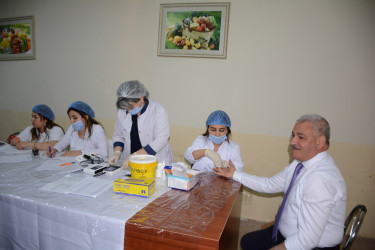 Tərtərdə “Talasemiyasız həyat naminə” proqramı çərçivəsində qanvermə aksiyası keçirilib