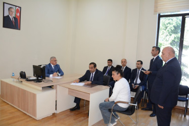 Rayon rəhbəri tərəfindən növbəti dəfə vətəndaşların müraciətləri dinlənilib