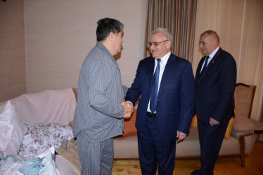 İcra başçısı açıq ürək əməliyyatı olunmuş Birinci Qarabağ müharibəsi əlili Suliddin Yusifovu evində ziyarət edib