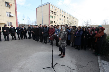 Rayon rəhbərinin növbəti səyyar qəbul-görüşü Tərtər şəhəri Nizami küçəsində keçirilib