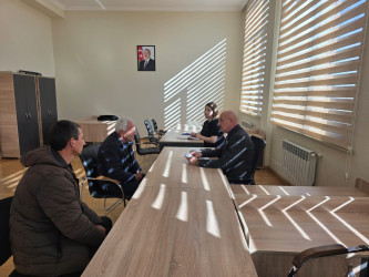 Tərtər Rayon İcra Hakimiyyətində mütəmadi olaraq vətəndaşların müraciətləri dinlənilir