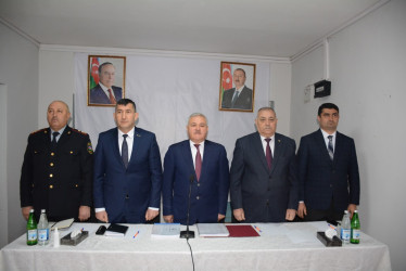 Rayon rəhbərinin növbəti səyyar-qəbul görüşü Təzəkənd kəndində keçirilib