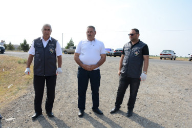 “Konstitusiya və Suverenlik İli” çərçivəsində Tərtər çayının sahilində təmizlik aksiyası keçirilib